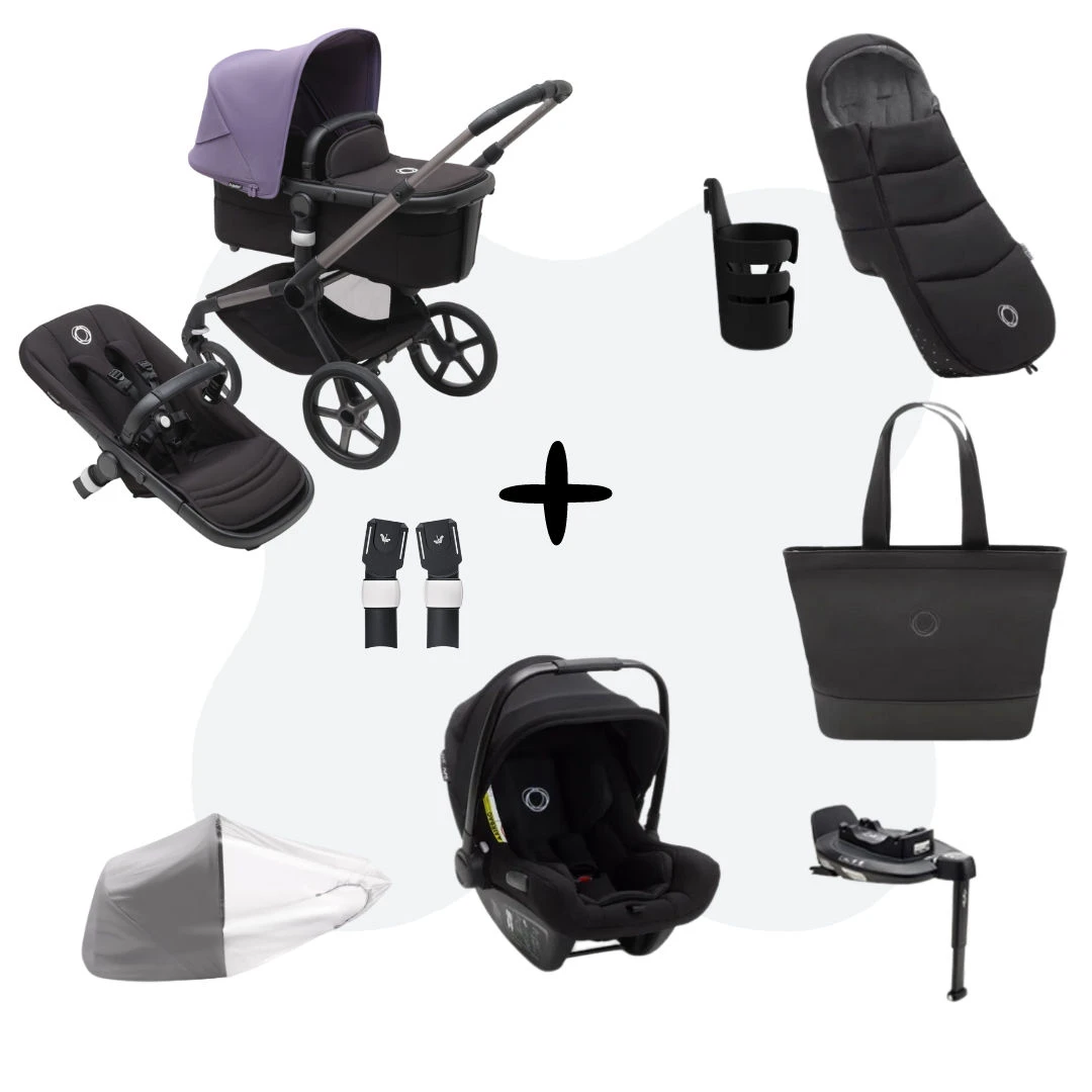 Bugaboo Fox 5 Newborn Bundel Graphite - Midnight Black - Customize Yourself 3 Bugaboo Fox 5 Newborn Bundel Graphite - Midnight Black - Customize Yourself