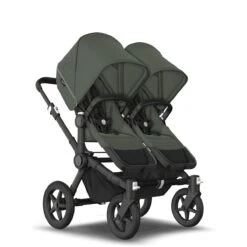 Bugaboo Donkey 5 Duo Essential Bundel - Black - Forest Green 19 Bugaboo Donkey 5 Duo Essential Bundel - Black - Forest Green -Baby Product Winkel bugaboo donkey 5 black forest green forest green 2 1