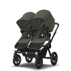 Bugaboo Donkey 5 Duo Essential Bundel - Black - Forest Green 20 Bugaboo Donkey 5 Duo Essential Bundel - Black - Forest Green -Baby Product Winkel bugaboo donkey 5 black forest green forest green 1