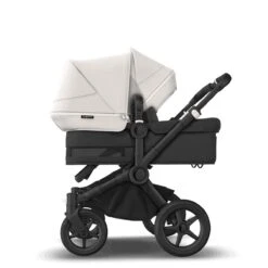 Bugaboo Donkey 5 Duo Black Mix And Match -Baby Product Winkel bugaboo donkey 5 duo black black fresh white side carrycot