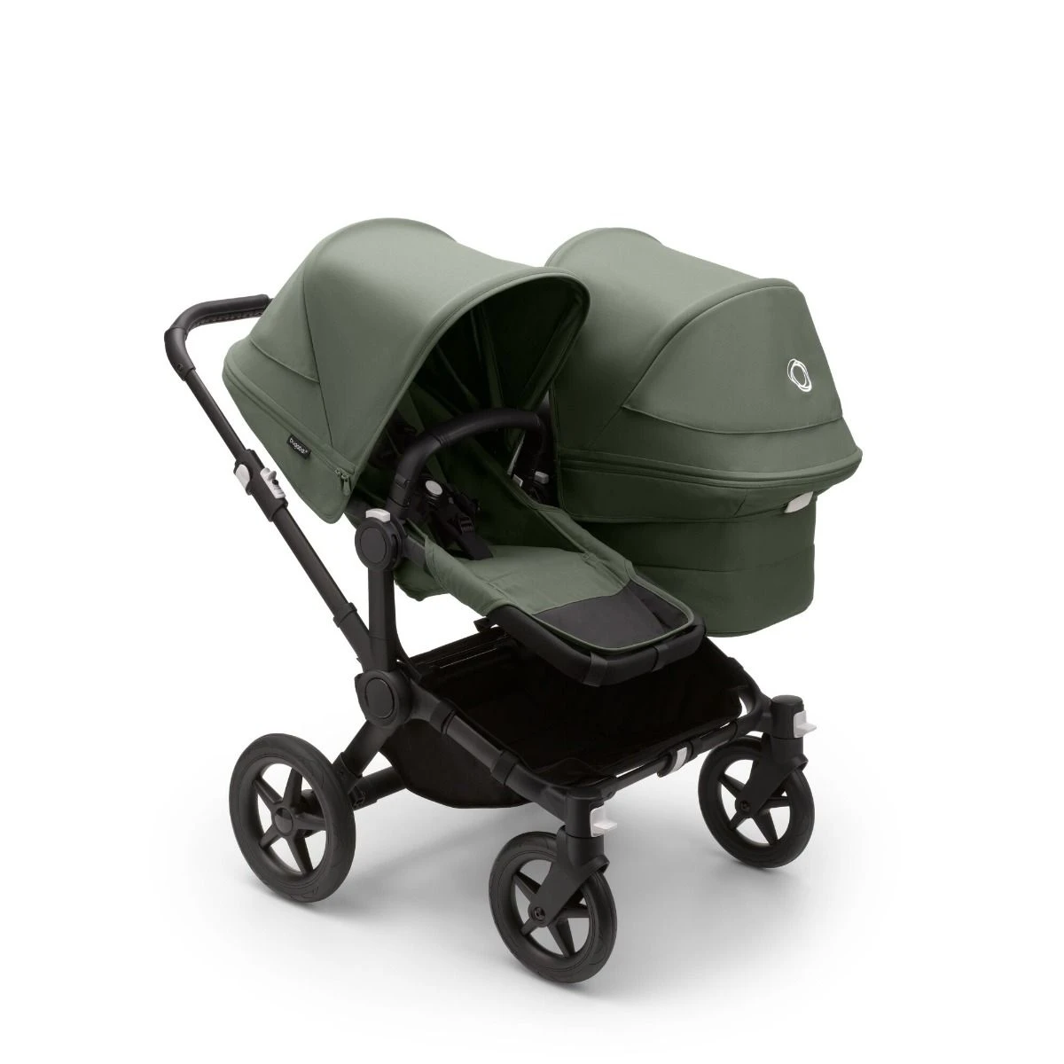 Bugaboo Donkey 5 Duo Black - Forest Green - Forest Green 7 Bugaboo Donkey 5 Duo Black - Forest Green - Forest Green - Afbeelding 5