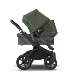 Bugaboo Donkey 5 Duo Black- Grey Melange - Forest Green -Baby Product Winkel bugaboo donkey 5 duo black grey melange forest green 5