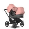 Bugaboo Donkey 5 Duo Black - Grey Melange- Morning Pink