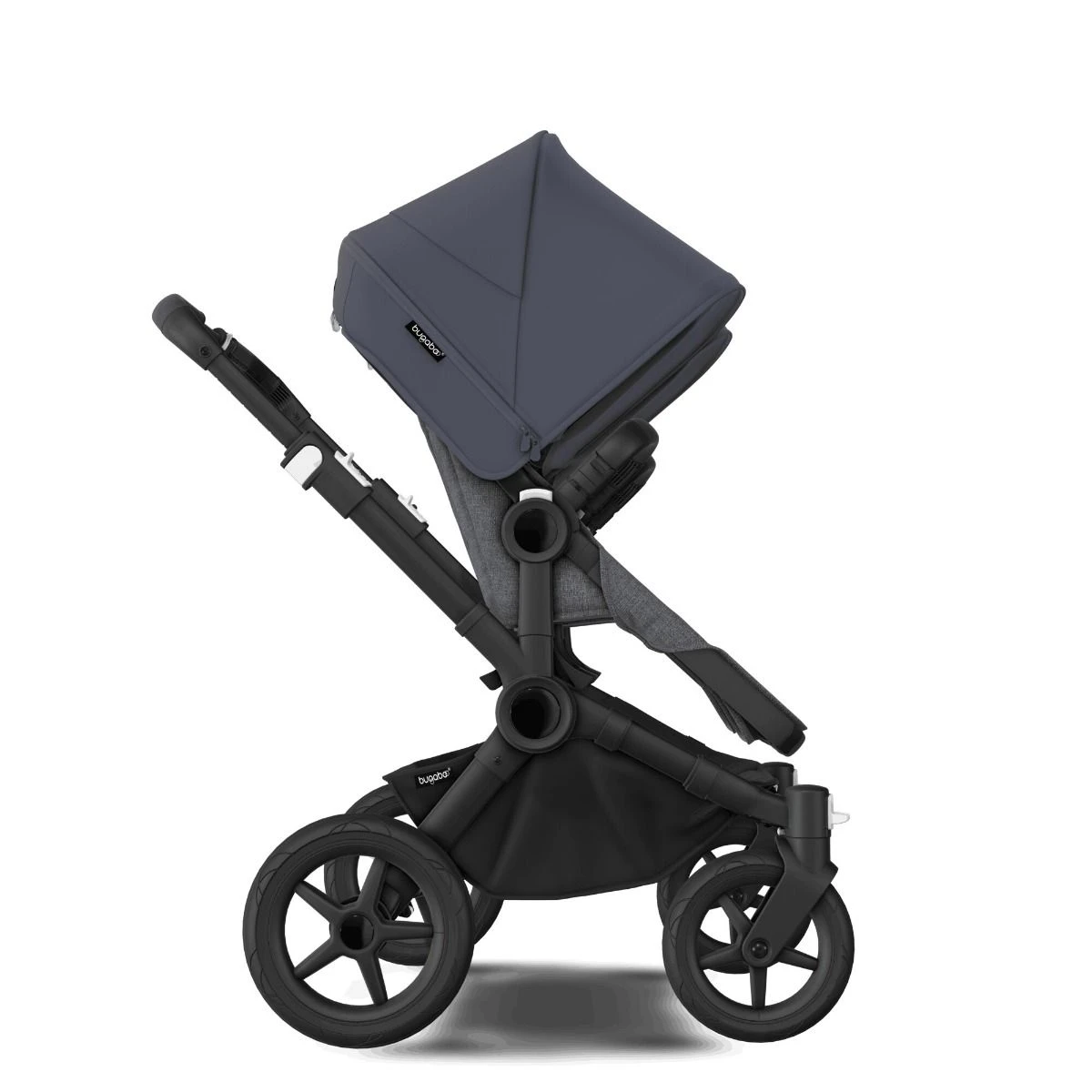 Bugaboo Donkey 5 Duo Black - Grey Melange - Stormy Blue 9 Bugaboo Donkey 5 Duo Black - Grey Melange - Stormy Blue - Afbeelding 7
