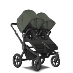 Bugaboo Donkey 5 Duo Black- Midnight Black - Forest Green -Baby Product Winkel bugaboo donkey 5 duo black midnight black forest green 8