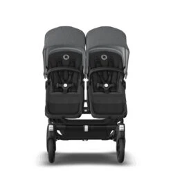 Bugaboo Donkey 5 Duo Black - Midnight Black - Grey Melange 14 Bugaboo Donkey 5 Duo Black - Midnight Black - Grey Melange -Baby Product Winkel bugaboo donkey 5 duo black midnight black grey melange 12