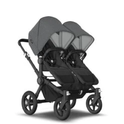 Bugaboo Donkey 5 Duo Black - Midnight Black - Grey Melange 16 Bugaboo Donkey 5 Duo Black - Midnight Black - Grey Melange -Baby Product Winkel bugaboo donkey 5 duo black midnight black grey melange 7