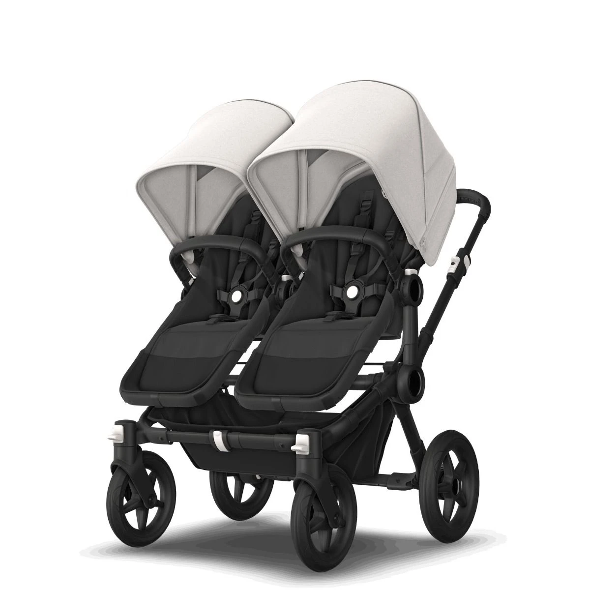 Bugaboo Donkey 5 Duo Black - Midnight Black - Misty White 10 Bugaboo Donkey 5 Duo Black - Midnight Black - Misty White - Afbeelding 8