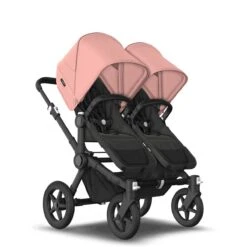 Bugaboo Donkey 5 Duo Black - Midnight Black - Morning Pink -Baby Product Winkel bugaboo donkey 5 duo black midnight black morning pink 11