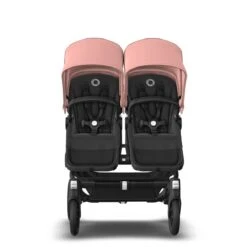 Bugaboo Donkey 5 Duo Black - Midnight Black - Morning Pink -Baby Product Winkel bugaboo donkey 5 duo black midnight black morning pink 12