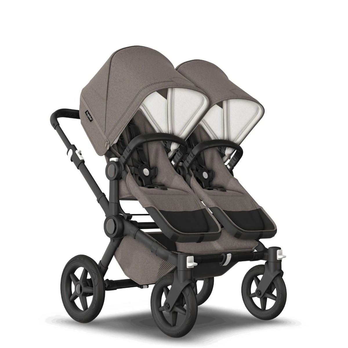 Bugaboo Donkey 5 Duo Black - Mineral Taupe 3 Bugaboo Donkey 5 Duo Black - Mineral Taupe