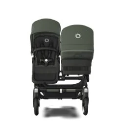 Bugaboo Donkey 5 Duo Graphite Mix And Match -Baby Product Winkel bugaboo donkey 5 duo graphite black forest green back