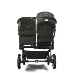 Bugaboo Donkey 5 Duo Graphite Mix And Match -Baby Product Winkel bugaboo donkey 5 duo graphite black forest green front