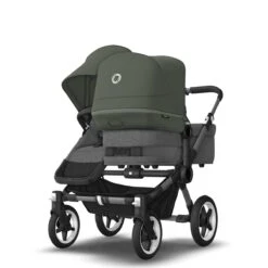 Bugaboo Donkey 5 Duo Graphite - Grey Melange - Forest Green 15 Bugaboo Donkey 5 Duo Graphite - Grey Melange - Forest Green -Baby Product Winkel bugaboo donkey 5 duo graphite grey melange forest green 2