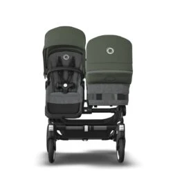 Bugaboo Donkey 5 Duo Graphite - Grey Melange - Forest Green 16 Bugaboo Donkey 5 Duo Graphite - Grey Melange - Forest Green -Baby Product Winkel bugaboo donkey 5 duo graphite grey melange forest green 3