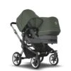 Bugaboo Donkey 5 Duo Graphite - Grey Melange - Forest Green 1 Bugaboo Donkey 5 Duo Graphite - Grey Melange - Forest Green -Baby Product Winkel bugaboo donkey 5 duo graphite grey melange forest green 4