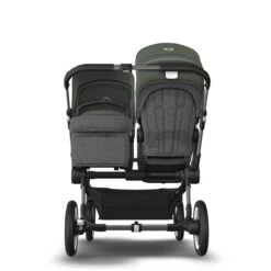 Bugaboo Donkey 5 Duo Graphite - Grey Melange - Forest Green 18 Bugaboo Donkey 5 Duo Graphite - Grey Melange - Forest Green -Baby Product Winkel bugaboo donkey 5 duo graphite grey melange forest green 6