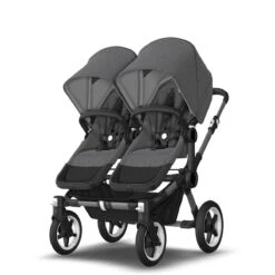 Bugaboo Donkey 5 Duo Graphite - Grey Melange - Grey Melange -Baby Product Winkel bugaboo donkey 5 duo graphite grey melange grey melange 14