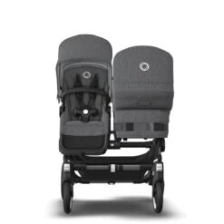 Bugaboo Donkey 5 Duo Graphite - Grey Melange - Grey Melange -Baby Product Winkel bugaboo donkey 5 duo graphite grey melange grey melange 3