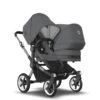 Bugaboo Donkey 5 Duo Graphite - Grey Melange - Grey Melange -Baby Product Winkel bugaboo donkey 5 duo graphite grey melange grey melange 5