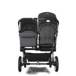 Bugaboo Donkey 5 Duo Graphite - Grey Melange - Midnight Black 17 Bugaboo Donkey 5 Duo Graphite - Grey Melange - Midnight Black -Baby Product Winkel bugaboo donkey 5 duo graphite grey melange midnight black 5