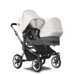 Bugaboo Donkey 5 Duo Graphite - Grey Melange - Misty White