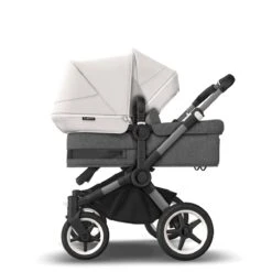 Bugaboo Donkey 5 Duo Graphite - Grey Melange - Misty White -Baby Product Winkel bugaboo donkey 5 duo graphite grey melange misty white