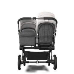 Bugaboo Donkey 5 Duo Graphite - Grey Melange - Misty White -Baby Product Winkel bugaboo donkey 5 duo graphite grey melange misty white 4