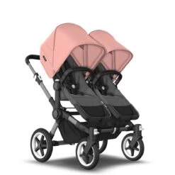 Bugaboo Donkey 5 Duo Graphite - Grey Melange- Morning Pink 21 Bugaboo Donkey 5 Duo Graphite - Grey Melange- Morning Pink -Baby Product Winkel bugaboo donkey 5 duo graphite grey melange morning pink 21