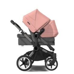 Bugaboo Donkey 5 Duo Graphite - Grey Melange- Morning Pink 17 Bugaboo Donkey 5 Duo Graphite - Grey Melange- Morning Pink -Baby Product Winkel bugaboo donkey 5 duo graphite grey melange morning pink 7