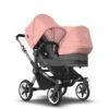 Bugaboo Donkey 5 Duo Graphite - Grey Melange- Morning Pink 2 Bugaboo Donkey 5 Duo Graphite - Grey Melange- Morning Pink -Baby Product Winkel bugaboo donkey 5 duo graphite grey melange morning pink 8