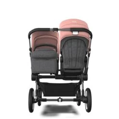 Bugaboo Donkey 5 Duo Graphite - Grey Melange- Morning Pink 18 Bugaboo Donkey 5 Duo Graphite - Grey Melange- Morning Pink -Baby Product Winkel bugaboo donkey 5 duo graphite grey melange morning pink 9