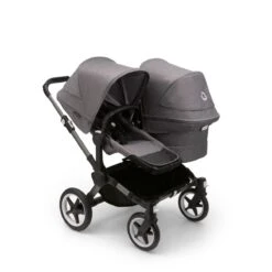 Bugaboo Donkey 5 Duo Graphite - Grey Melange - Grey Melange -Baby Product Winkel bugaboo donkey 5 duo graphite grey melange new