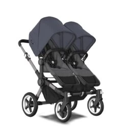 Bugaboo Donkey 5 Duo Graphite - Grey Melange - Stormy Blue 20 Bugaboo Donkey 5 Duo Graphite - Grey Melange - Stormy Blue -Baby Product Winkel bugaboo donkey 5 duo graphite grey melange stormy blue 16