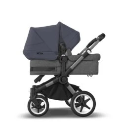 Bugaboo Donkey 5 Duo Graphite - Grey Melange - Stormy Blue 16 Bugaboo Donkey 5 Duo Graphite - Grey Melange - Stormy Blue -Baby Product Winkel bugaboo donkey 5 duo graphite grey melange stormy blue 2