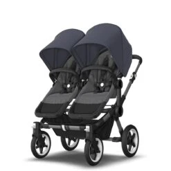 Bugaboo Donkey 5 Duo Graphite - Grey Melange - Stormy Blue 21 Bugaboo Donkey 5 Duo Graphite - Grey Melange - Stormy Blue -Baby Product Winkel bugaboo donkey 5 duo graphite grey melange stormy blue 8