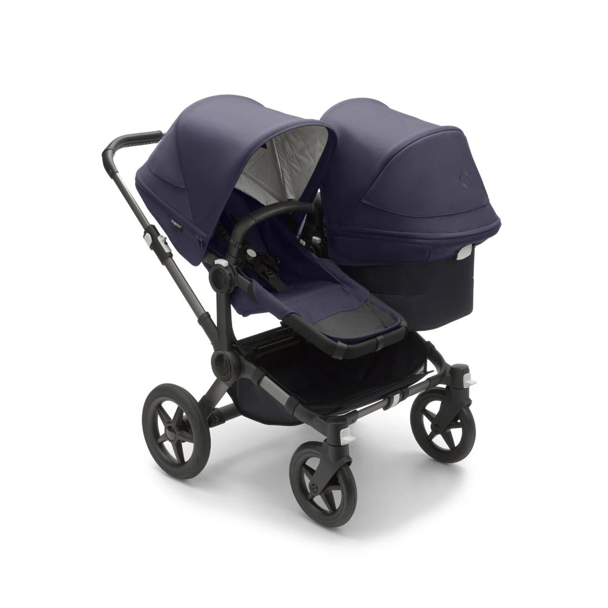 Bugaboo Donkey 5 Duo Essential Bundel - Graphite - Classic Dark Navy 4 Bugaboo Donkey 5 Duo Essential Bundel - Graphite - Classic Dark Navy - Afbeelding 2
