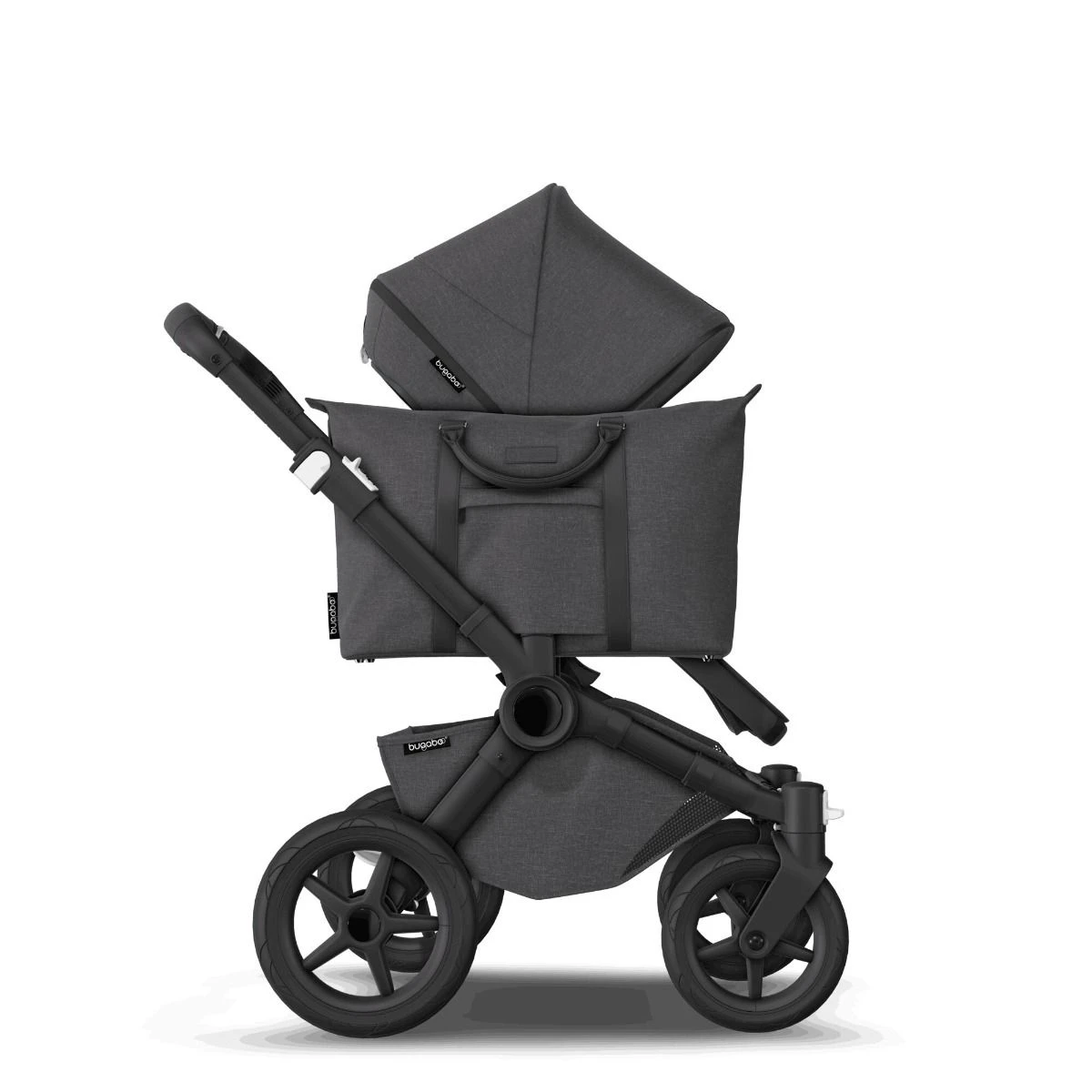 Bugaboo Donkey 5 Mineral Black - Washed Black 13 Bugaboo Donkey 5 Mineral Black - Washed Black - Afbeelding 11