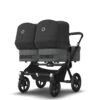 Bugaboo Donkey 5 Twin Black - Grey Melange - Midnight Black -Baby Product Winkel bugaboo donkey 5 twin black grey melange black 4