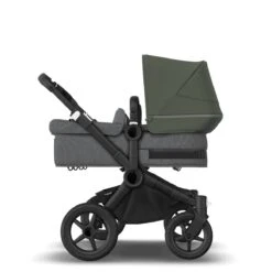 Bugaboo Donkey 5 Twin Black - Grey Melange -Forest Green -Baby Product Winkel bugaboo donkey 5 twin black grey melange forest green 6