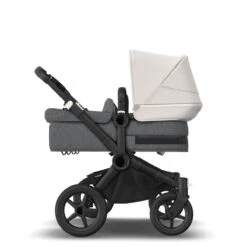 Bugaboo Donkey 5 Twin Black - Grey Melange -Misty White -Baby Product Winkel bugaboo donkey 5 twin black grey melange misty white 3