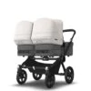 Bugaboo Donkey 5 Twin Black - Grey Melange -Misty White -Baby Product Winkel bugaboo donkey 5 twin black grey melange misty white 5