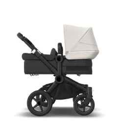 Bugaboo Donkey 5 Twin Black - Midnight Black - Misty White -Baby Product Winkel bugaboo donkey 5 twin black midnight black fresh white