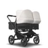 Bugaboo Donkey 5 Twin Black - Midnight Black - Misty White -Baby Product Winkel bugaboo donkey 5 twin black midnight black fresh white 6