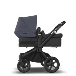 Bugaboo Donkey 5 Twin Black - Midnight Black - Stormy Blue 15 Bugaboo Donkey 5 Twin Black - Midnight Black - Stormy Blue -Baby Product Winkel bugaboo donkey 5 twin black midnight black stormy blue 8