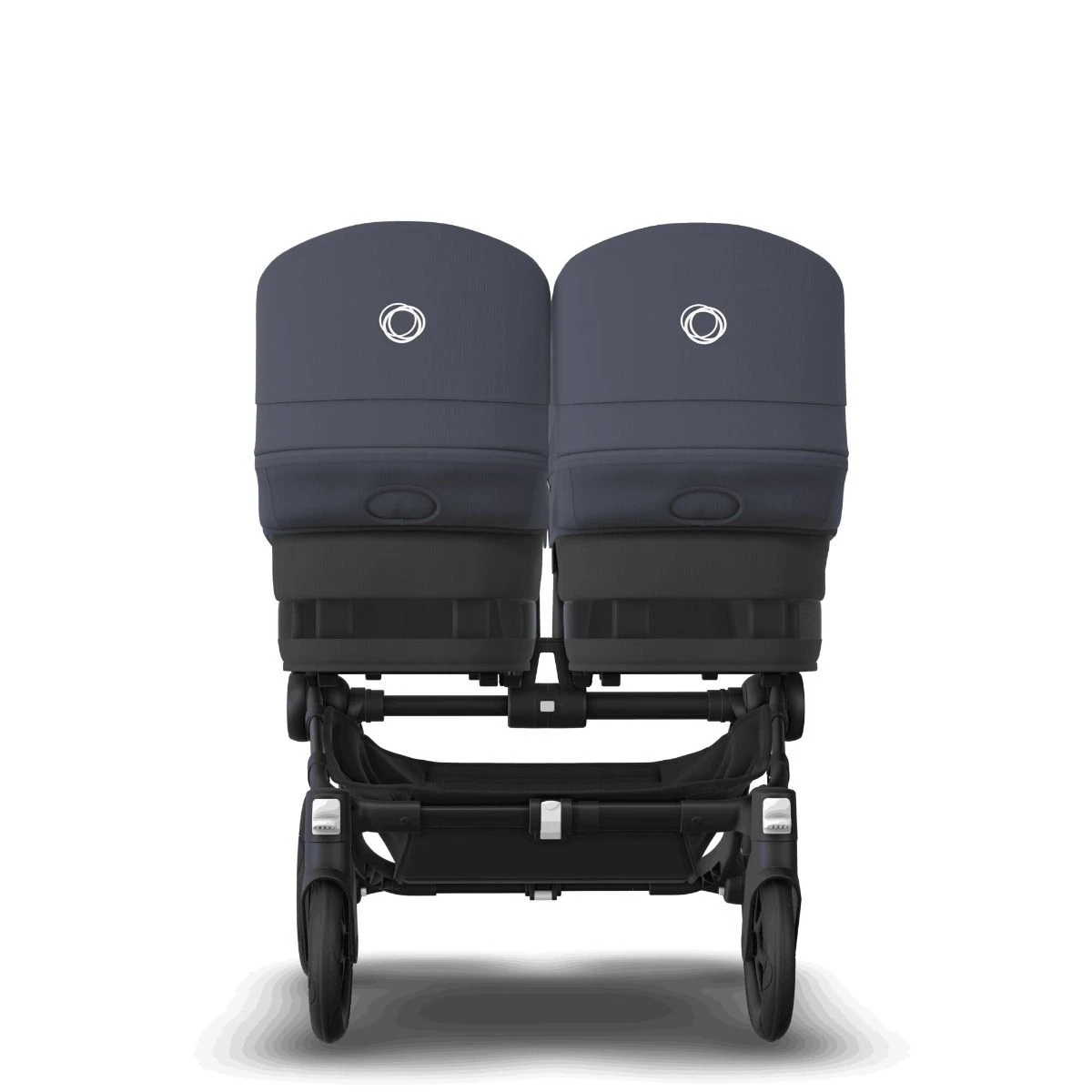 Bugaboo Donkey 5 Twin Black - Midnight Black - Stormy Blue 6 Bugaboo Donkey 5 Twin Black - Midnight Black - Stormy Blue - Afbeelding 4