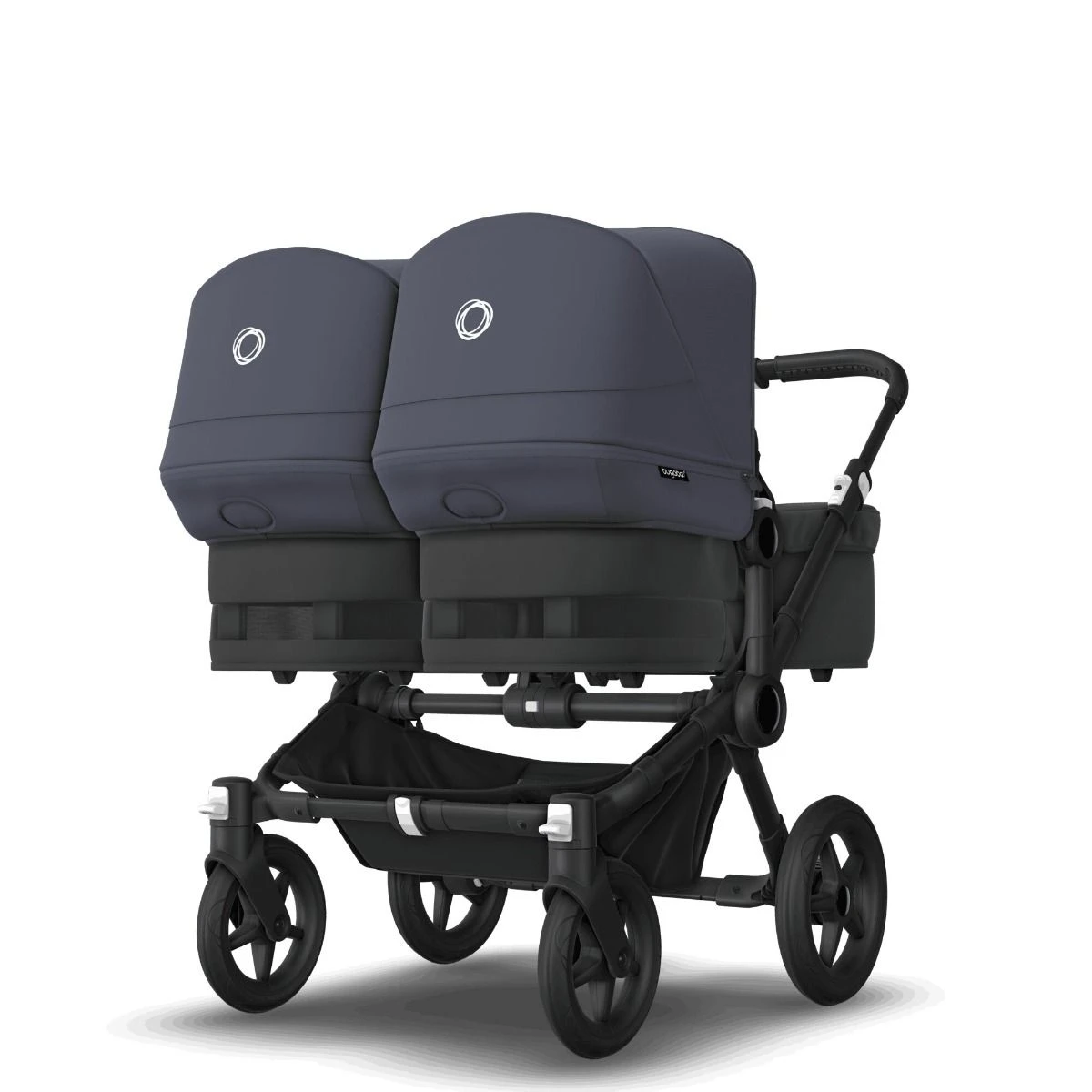 Bugaboo Donkey 5 Twin Black - Midnight Black - Stormy Blue 9 Bugaboo Donkey 5 Twin Black - Midnight Black - Stormy Blue - Afbeelding 7
