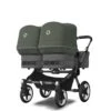Bugaboo Donkey 5 Twin Graphite - Grey Melange - Forest Green