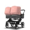 Bugaboo Donkey 5 Twin Graphite - Grey Melange - Morning Pink 1 Bugaboo Donkey 5 Twin Graphite - Grey Melange - Morning Pink -Baby Product Winkel bugaboo donkey 5 twin graphite grey melange morning pink 6