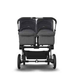 Bugaboo Donkey 5 Twin Graphite - Grey Melange - Stormy Blue 18 Bugaboo Donkey 5 Twin Graphite - Grey Melange - Stormy Blue -Baby Product Winkel bugaboo donkey 5 twin graphite grey melange stormy blue 2
